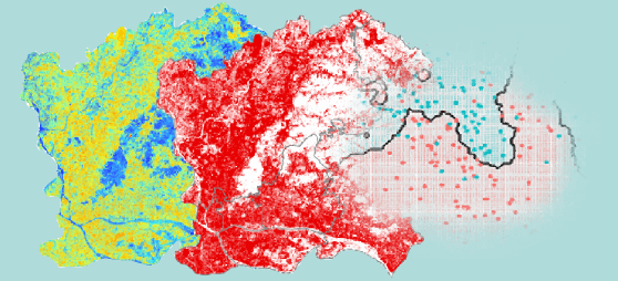 NDBI and ML classification-image